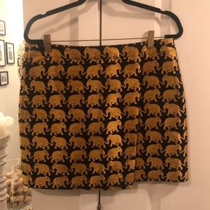 J Crew Elephant Skirt